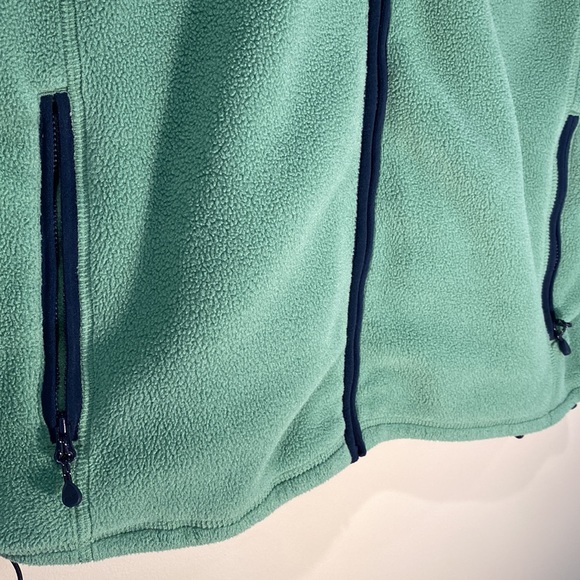 mens Green Patagonia Synchilla Vest Large - Picture 3 of 4